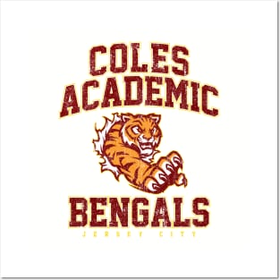 Coles Academic High School Bengals (Variant) Posters and Art